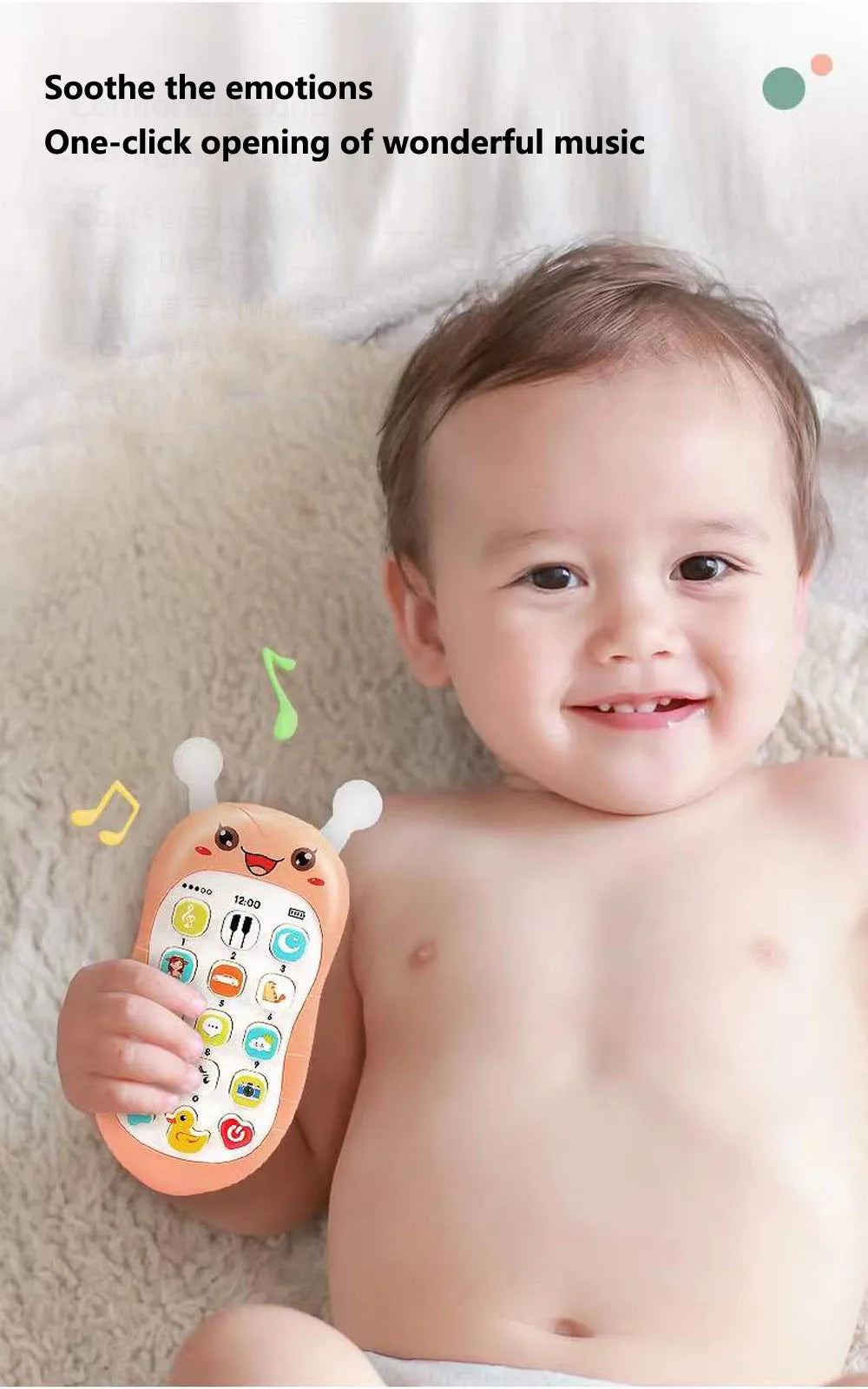 Kappababy™ Baby Toy Early Education Telephone