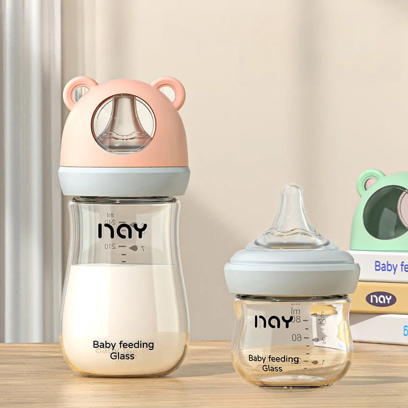 Kappababy™ 0-3 Month Glass Bottle Newborn Glass Feeding Bottle