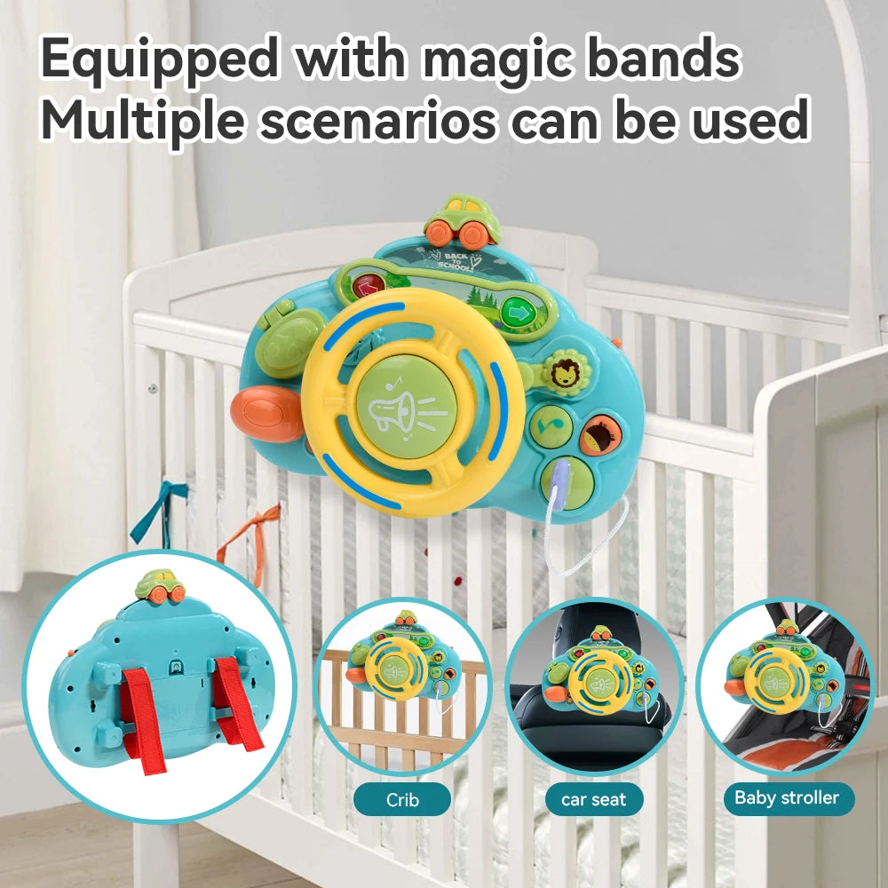 Kappababy™ Baby Simulation Driving Car Steering Wheel