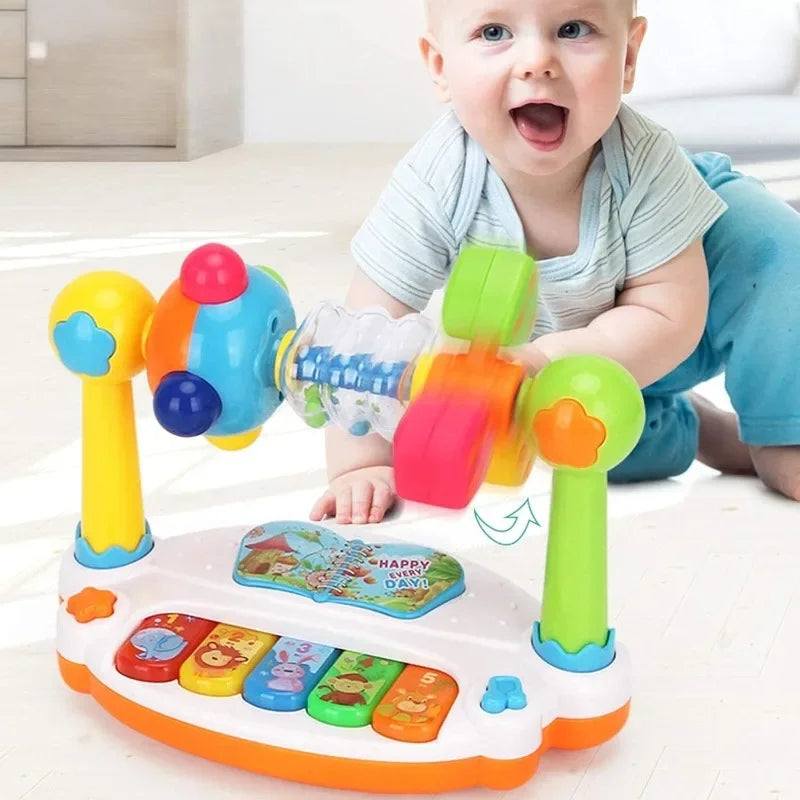 Kappababy™ Baby Piano Toys Kids Rotating Music Piano