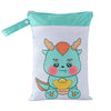 Kappababy™ 1PC Cute Dinosaur Fox Bear Prints Wet Dry Bags for Diapers