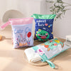Kappababy™ 1PC Cute Dinosaur Fox Bear Prints Wet Dry Bags for Diapers