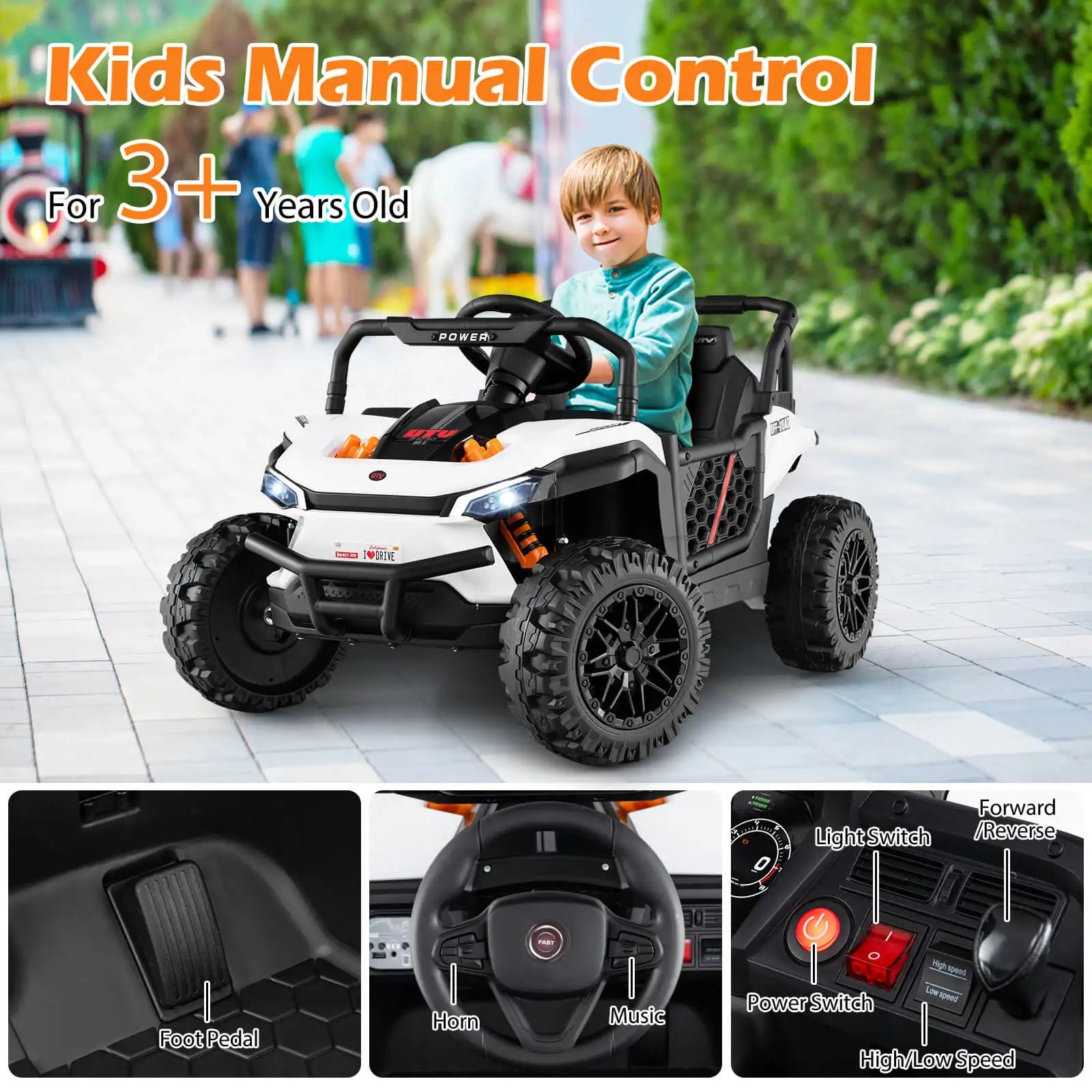 Kappababy™ 12V Kids Ride on Truck