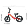 Kappababy™ 12inch Balance Bike for 2-6 Year Old Boys and Girls