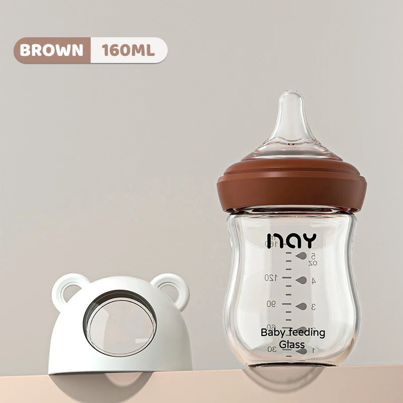 Kappababy™ 0-3 Month Glass Bottle Newborn Glass Feeding Bottle