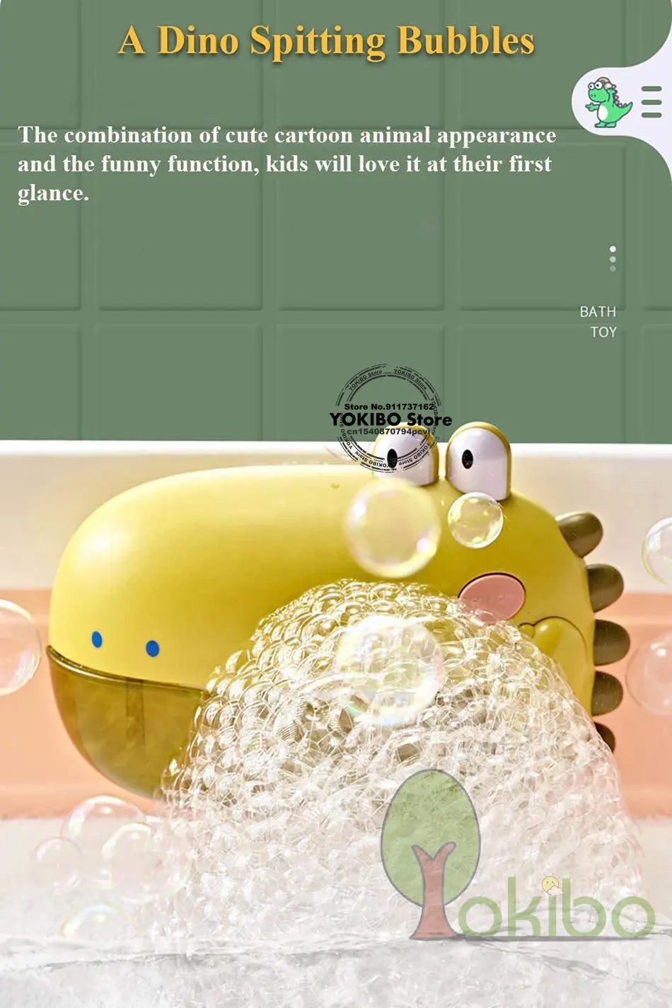 KAPPABABY™Baby Bath Bubble Toy