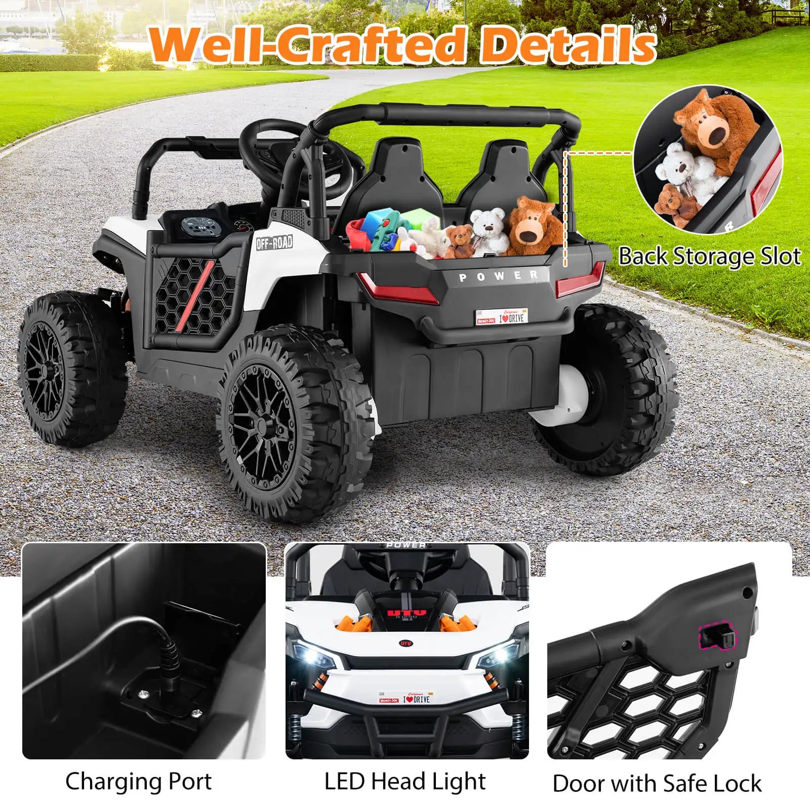 Kappababy™ 12V Kids Ride on Truck